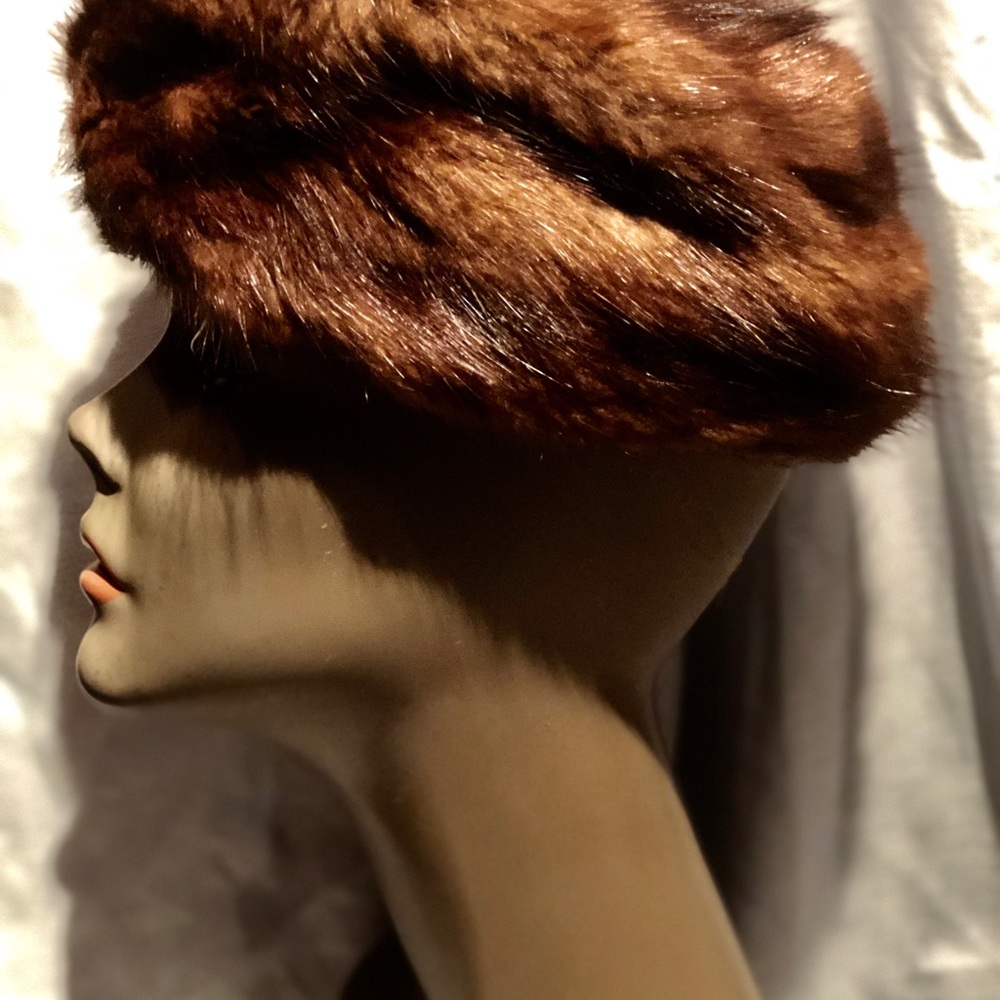 Vintage Genuine Mink Hat/Belgium